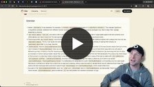 Video thumbnail featuring a speaker and code documentation for Convex release 1.46.0.